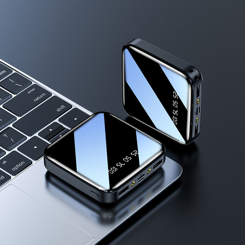 Stay Charged Anywhere with the Mirror Mini Portable Power Bank